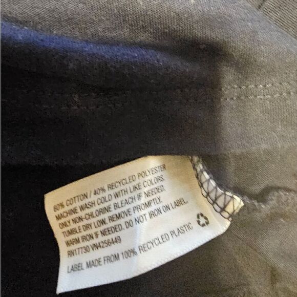 Goodfellow tee short Sleeve men's XXL navy blue Pre-owned - Picture 4 of 5